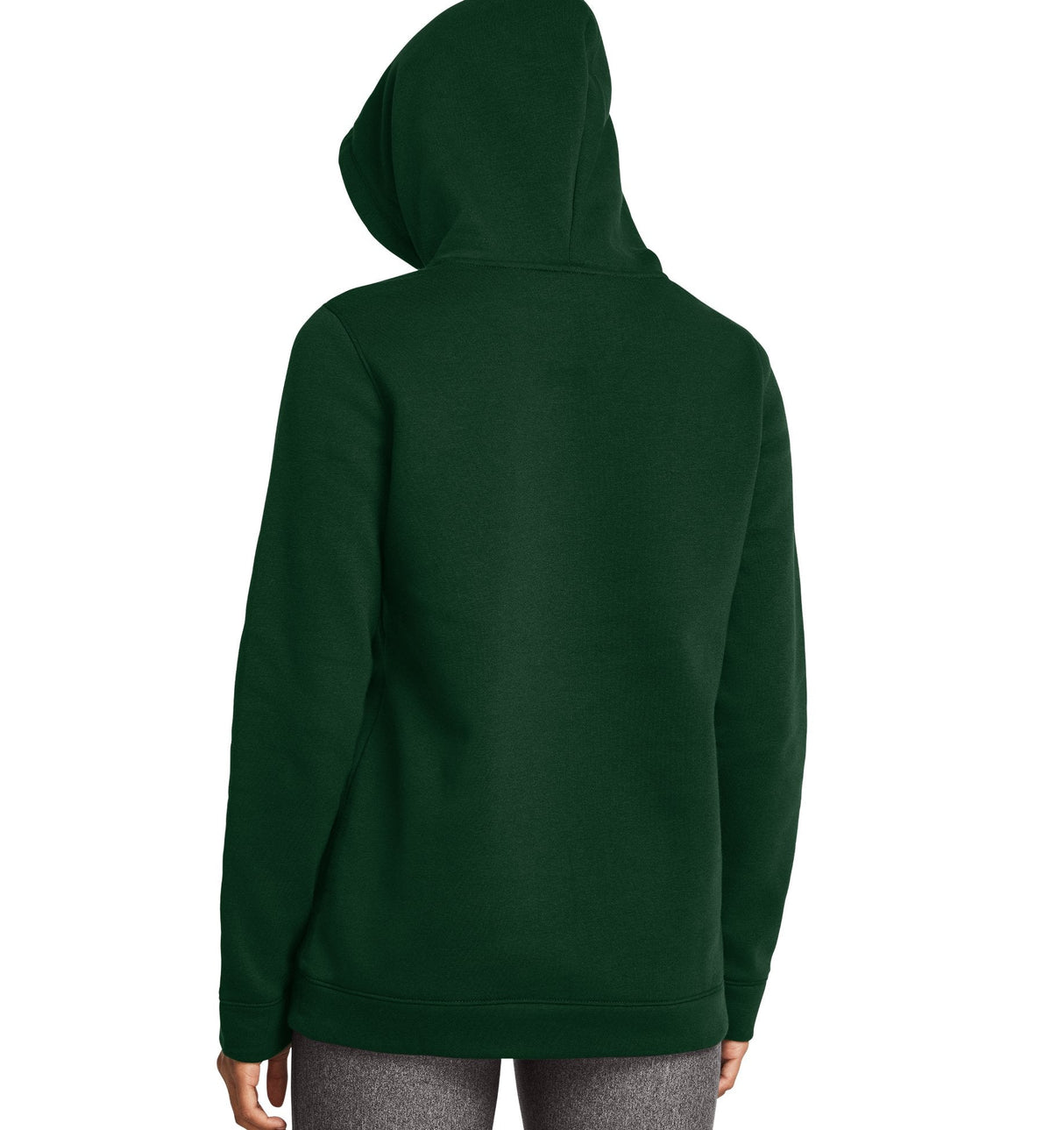 Under Armour Womens Hustle Fleece Hoodie - Ultra-Soft with Adjustable Drawcords