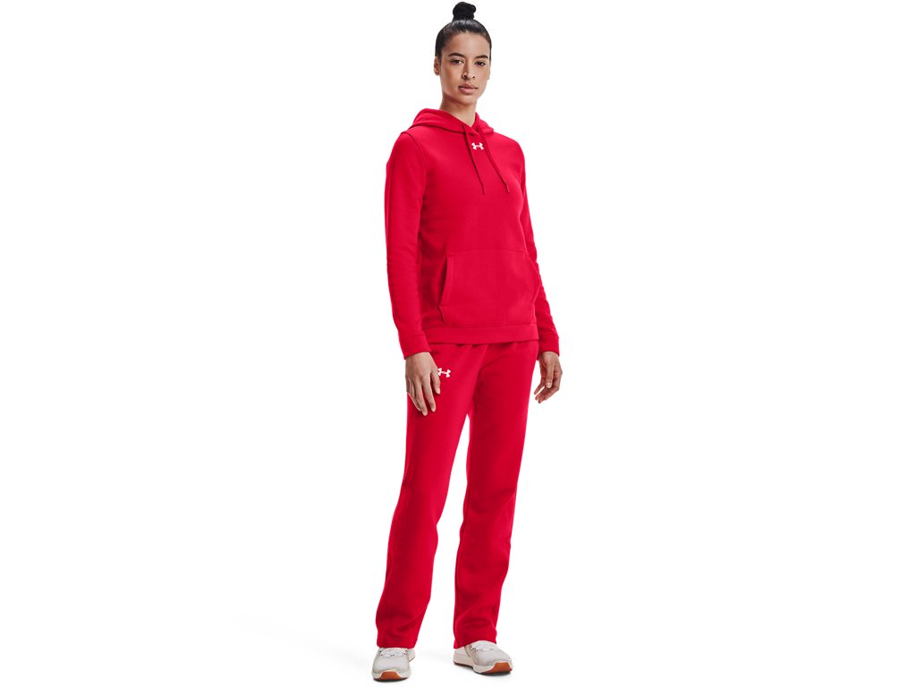 Under Armour Womens Hustle Fleece Hoodie - Ultra-Soft with Adjustable Drawcords