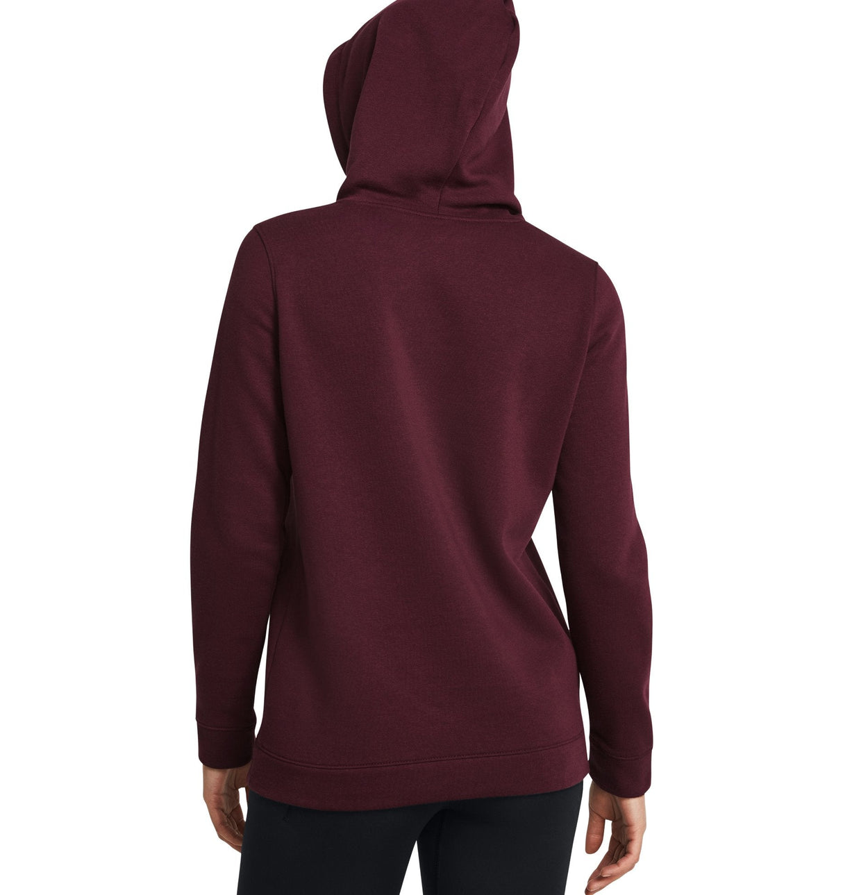 Under Armour Womens Hustle Fleece Hoodie - Ultra-Soft with Adjustable Drawcords
