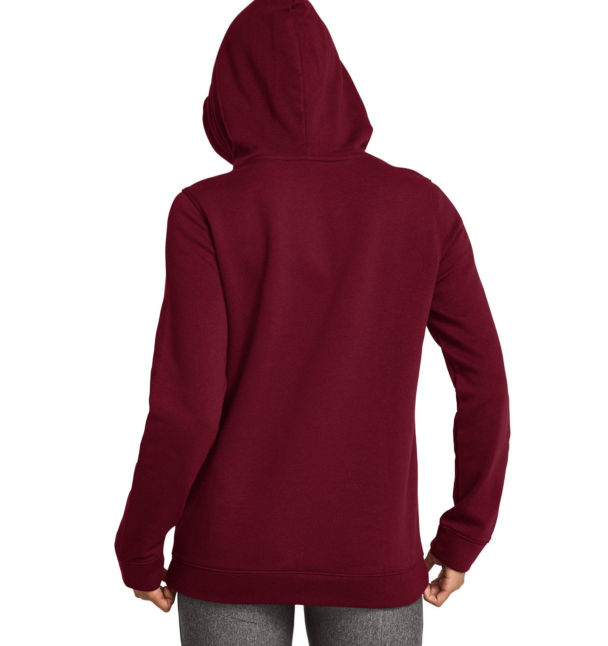 Under Armour Womens Hustle Fleece Hoodie - Ultra-Soft with Adjustable Drawcords