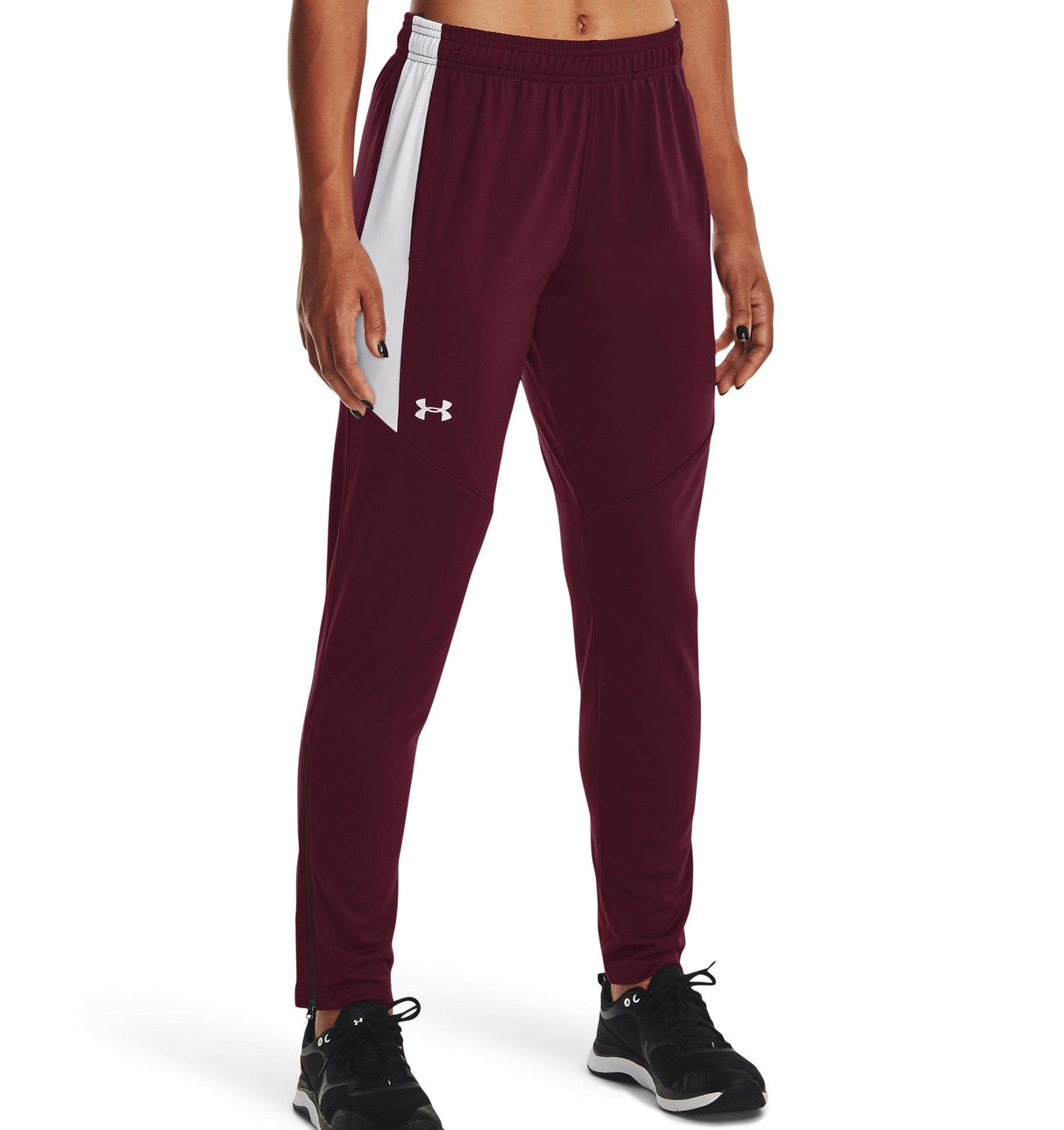 Under Armour Womens Rival Knit Warm-up Pants - Sweat Wicking