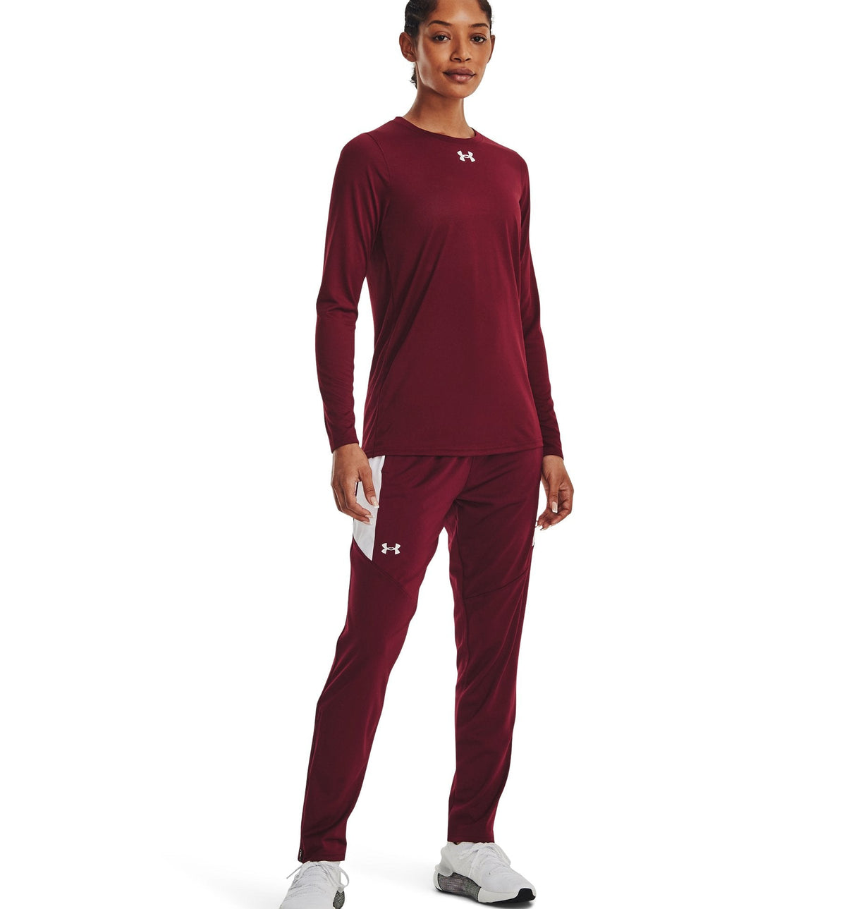 Under Armour Womens Rival Knit Warm-up Pants - Sweat Wicking