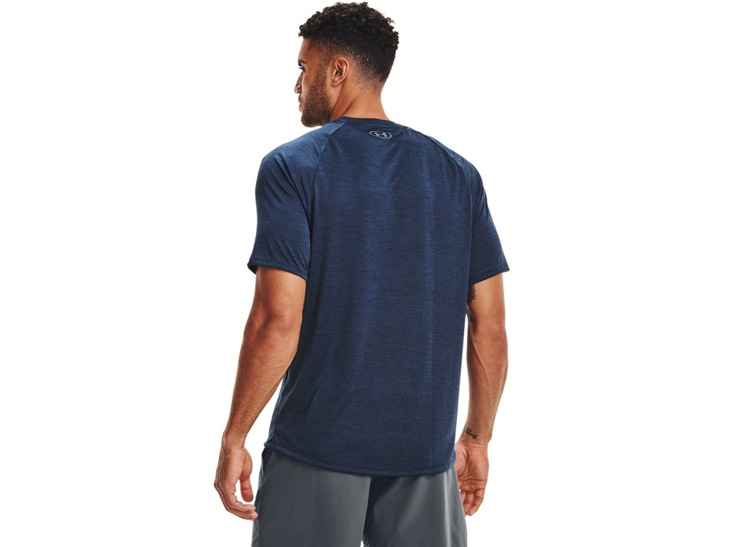 Under Armour Mens UA Tech V-Neck Short Sleeve Shirt - Quick-Drying