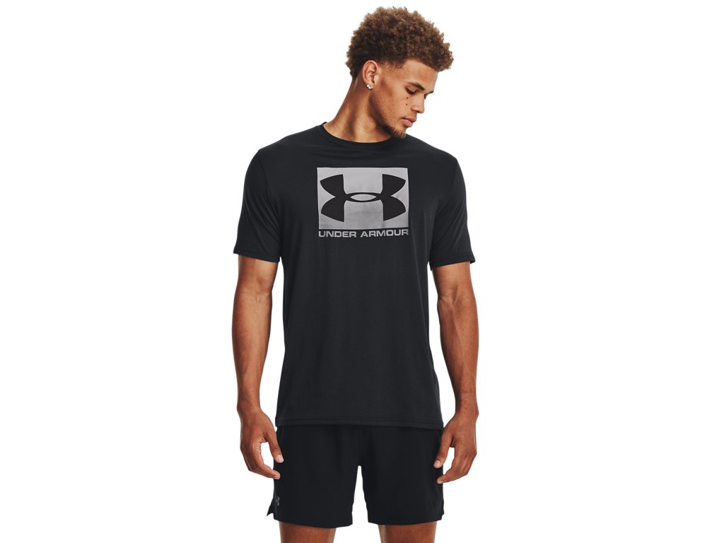 Under Armour Mens Boxed Short Sleeve T-Shirt - Quick-Drying Cotton Blend