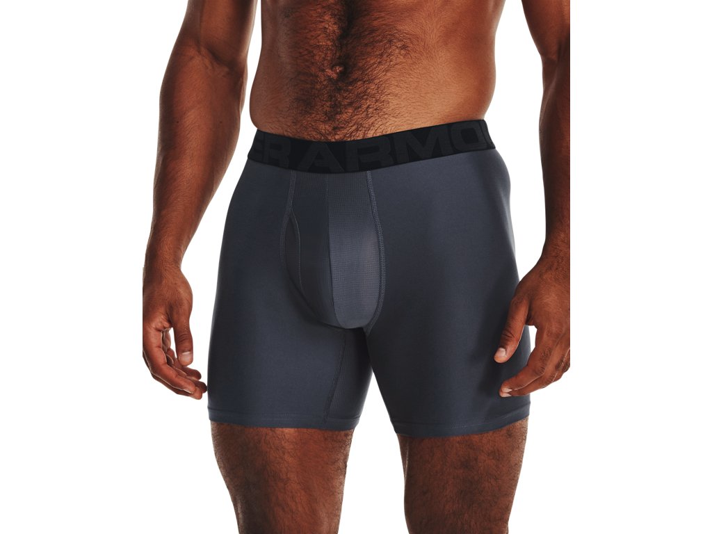Under Armour Mens 6 Inch Boxerjock Apparel - 4-Way Stretch Material