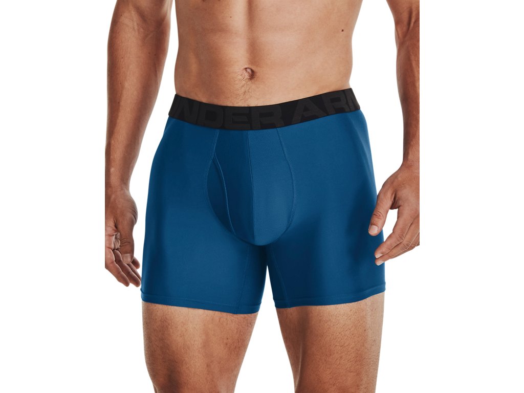 Under Armour Mens 6 Inch Boxerjock Apparel - 4-Way Stretch Material