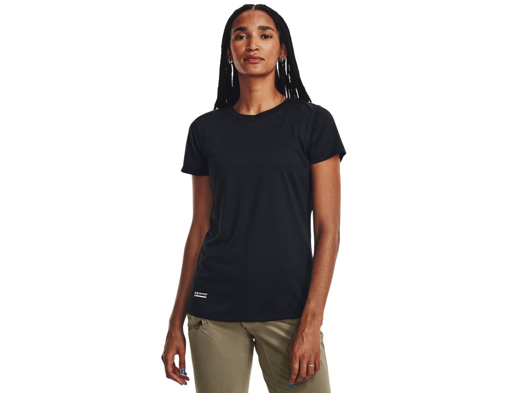 Under Armour Womens Tactical Tech Short Sleeve - Quick-Drying and Ultra-Soft