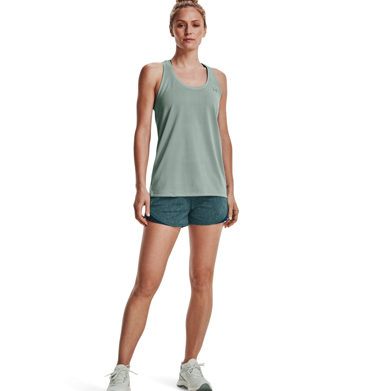 Under Armour Womens Play Up 3.0 Twist Shorts - Sweat-Wicking Apparel