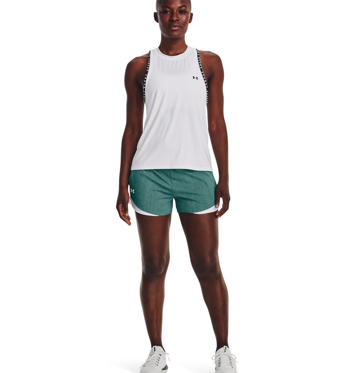 Under Armour Womens Play Up 3.0 Twist Shorts - Sweat-Wicking Apparel