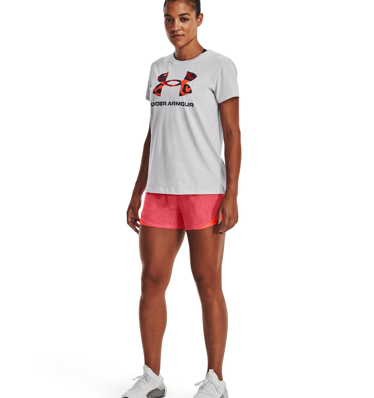 Under Armour Womens Play Up 3.0 Twist Shorts - Sweat-Wicking Apparel