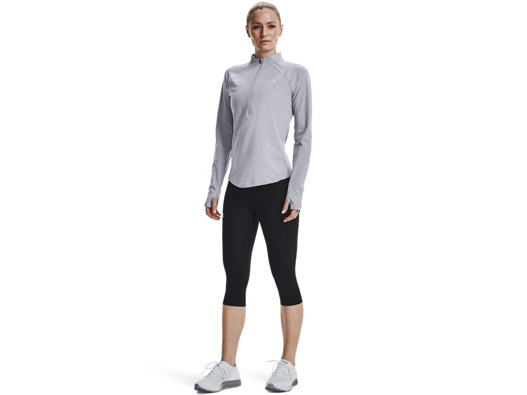 Under Armour Womens Fly Fast Capri Tights - Quick-Drying and Sweat-Wicking