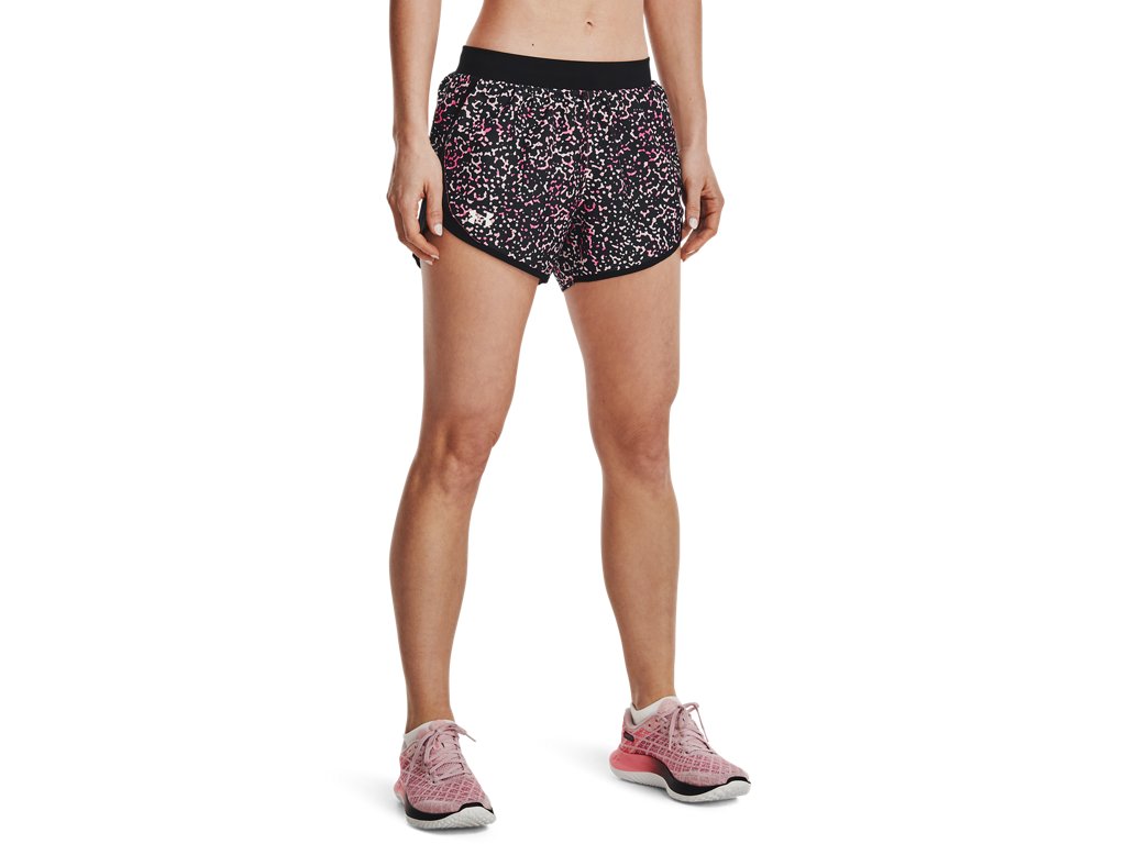 Under Armour Womens Fly-By 2.0 Printed Shorts Apparel - Super Breathable
