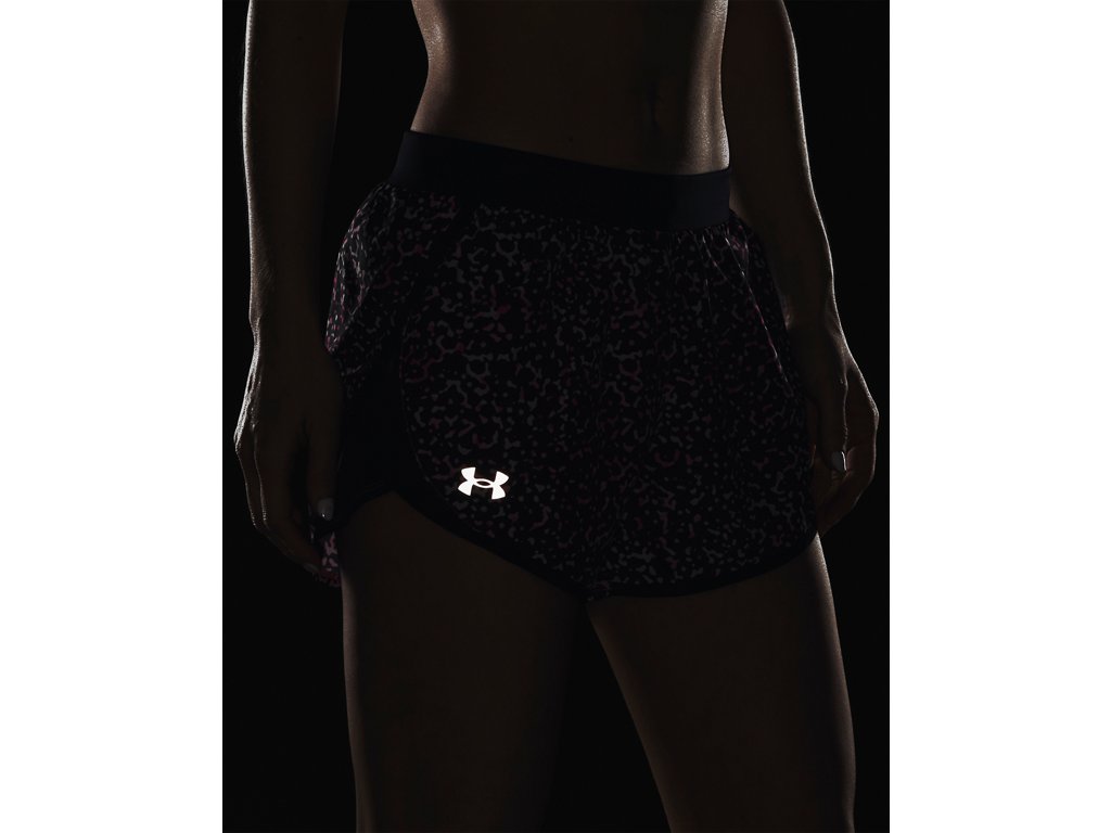 Under Armour Womens Fly-By 2.0 Printed Shorts Apparel - Super Breathable