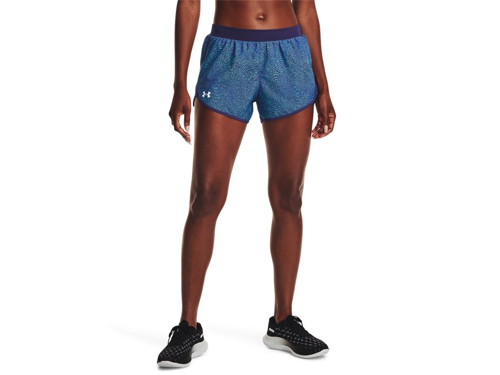 Under Armour Womens Fly-By 2.0 Printed Shorts Apparel - Super Breathable