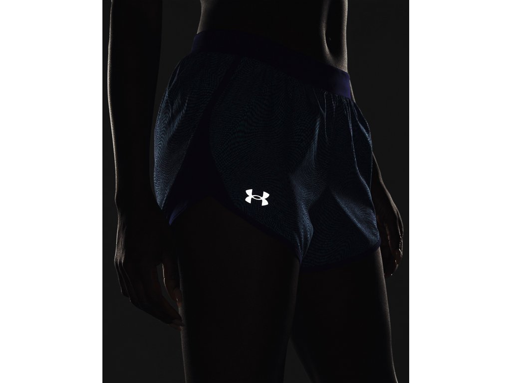 Under Armour Womens Fly-By 2.0 Printed Shorts Apparel - Super Breathable
