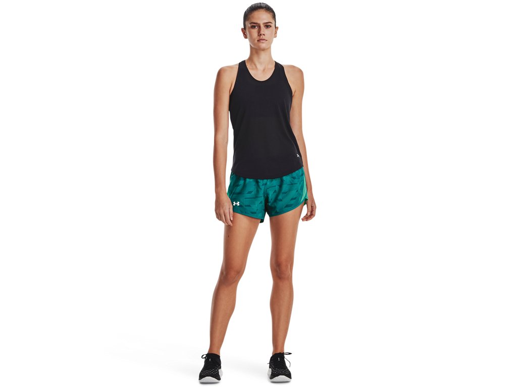 Under Armour Womens Fly-By 2.0 Printed Shorts Apparel - Super Breathable