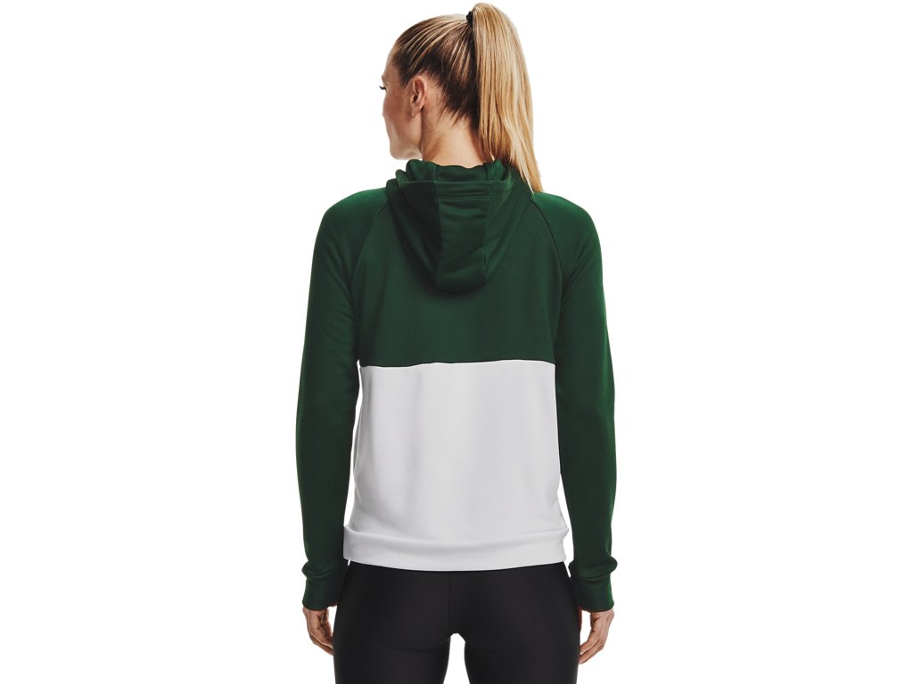 Under Armour Women's Qualifier Fleece Blocked Hoodie Apparel - Sweat Wicking