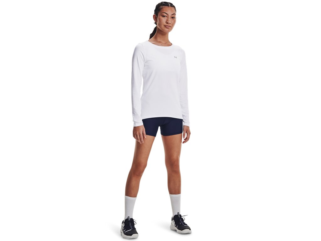 Under Armour Womens Team Shorty 4in Shorts - Super-Light HeatGear Fabric