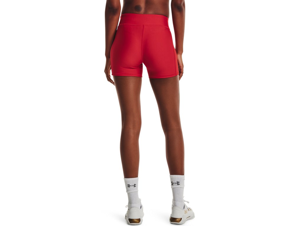 Under Armour Womens Team Shorty 4in Shorts - Super-Light HeatGear Fabric