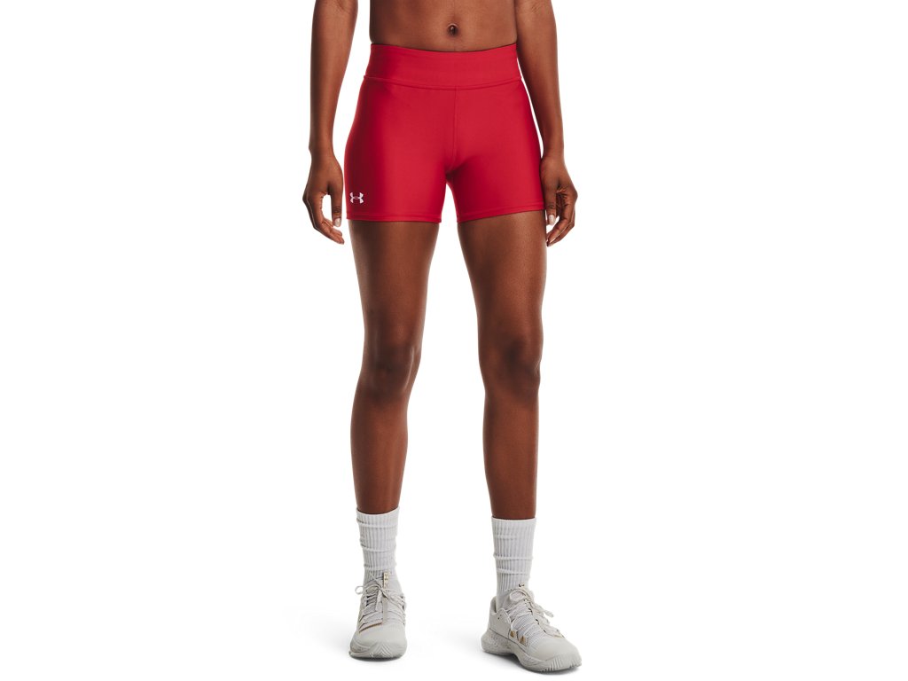 Under Armour Womens Team Shorty 4in Shorts - Super-Light HeatGear Fabric