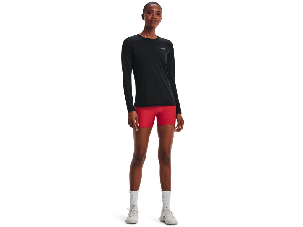 Under Armour Womens Team Shorty 4in Shorts - Super-Light HeatGear Fabric