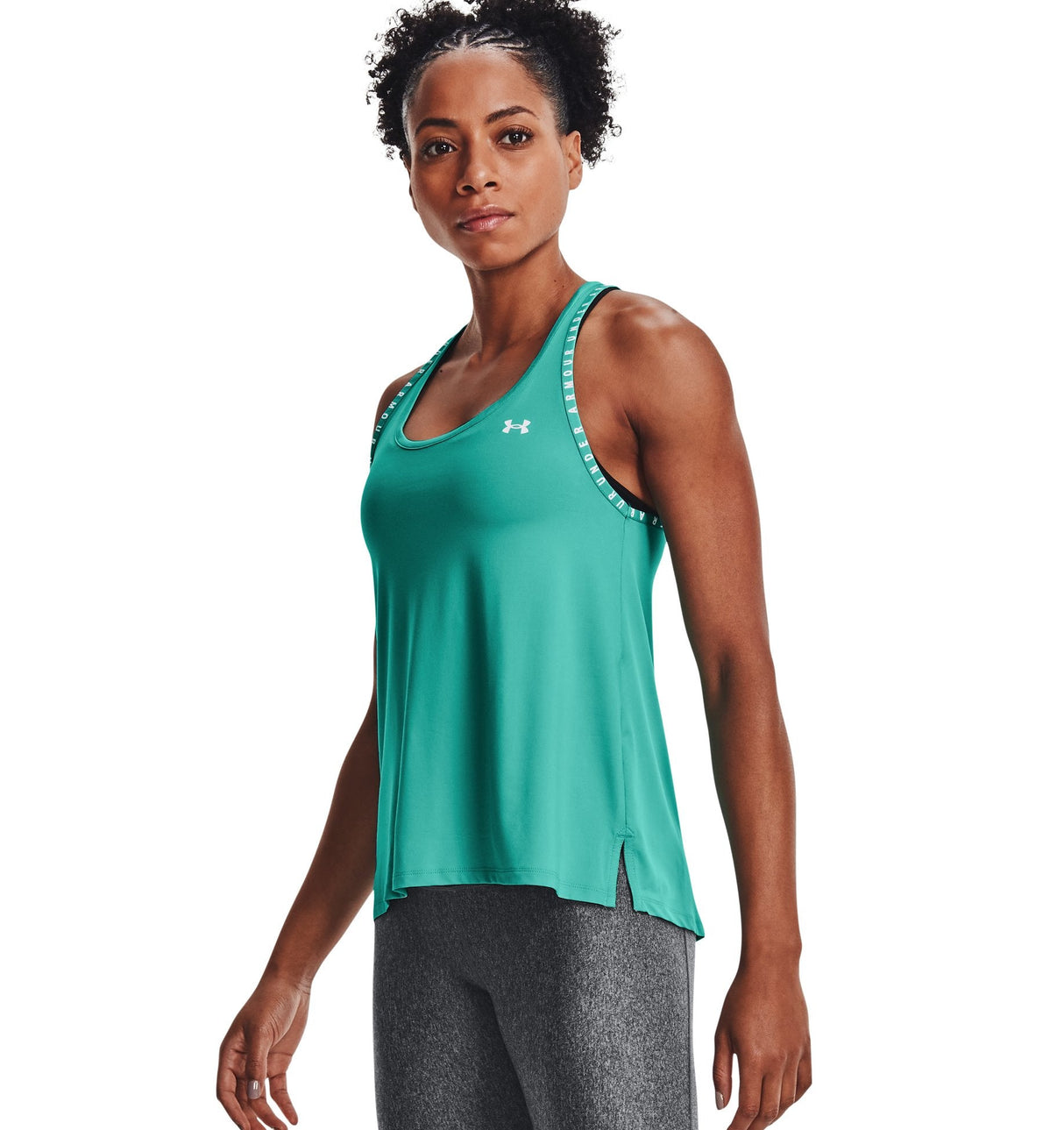 Under Armour Womens Knockout Tank - Breathable and Quick-Drying