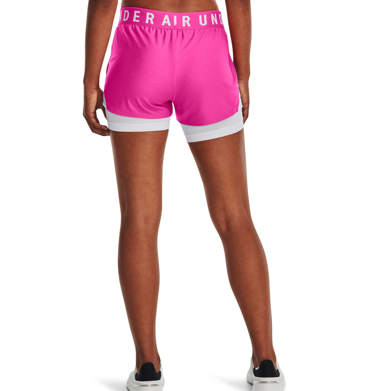 Under Armour Womens Play Up 2-in-1 Shorts - Sweat Wicking and Quick Drying