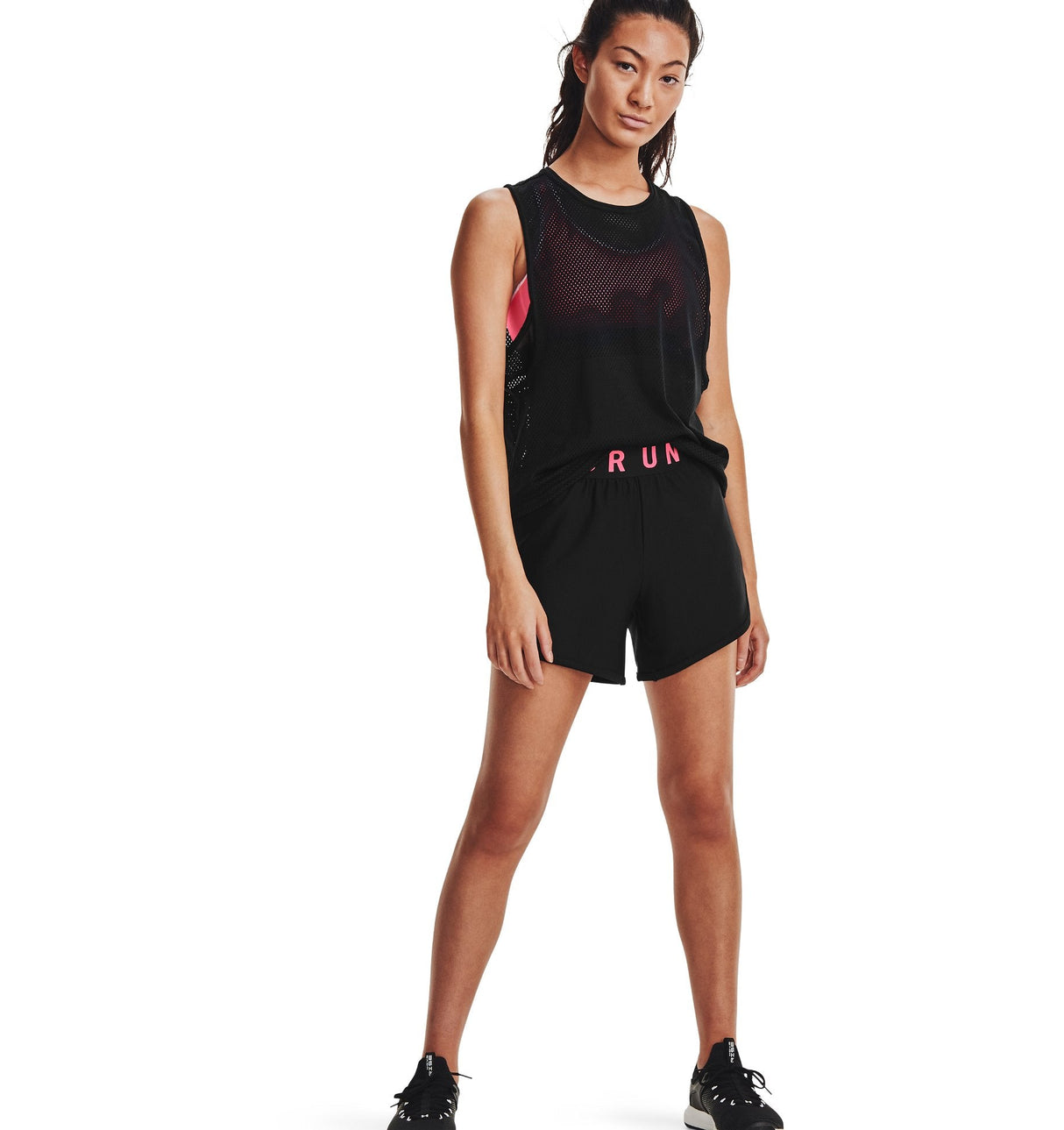 Under Armour Womens Play Up 5in Shorts - Sweat Wicking