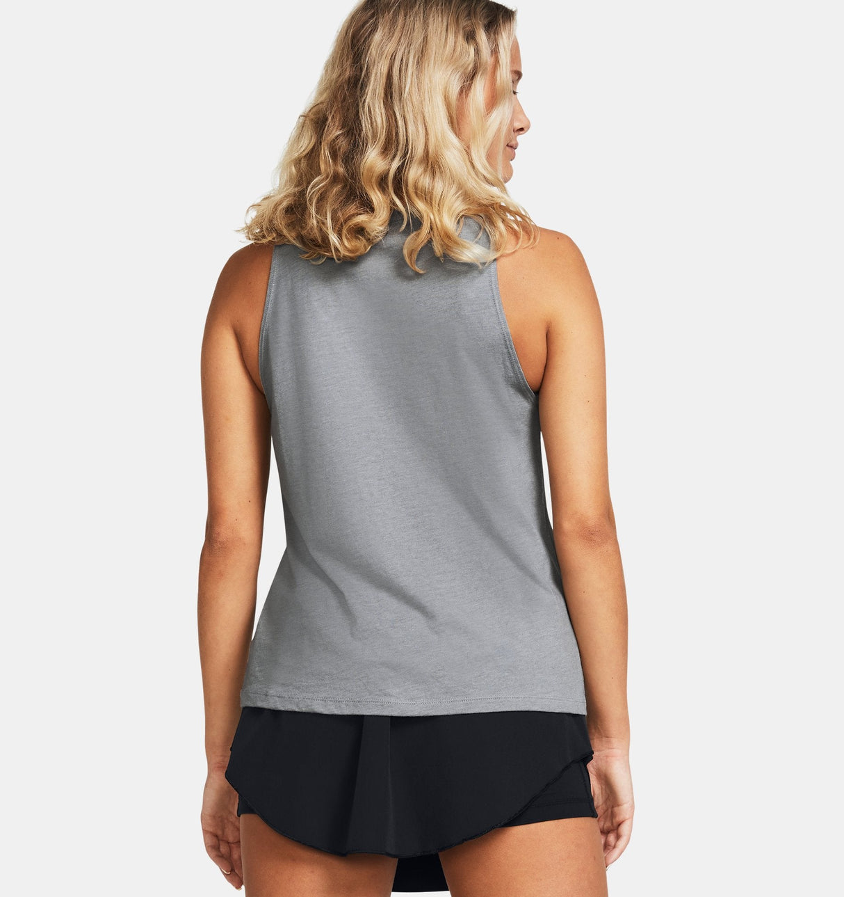 Under Armour Womens Rival Tank Top - Quick-Drying Cotton Blend