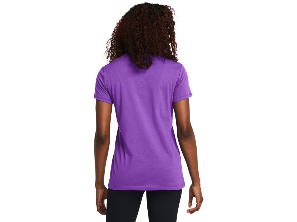 Under Armour Womens Rival Logo Short Sleeve T-Shirt - Quick-Drying Cotton Blend