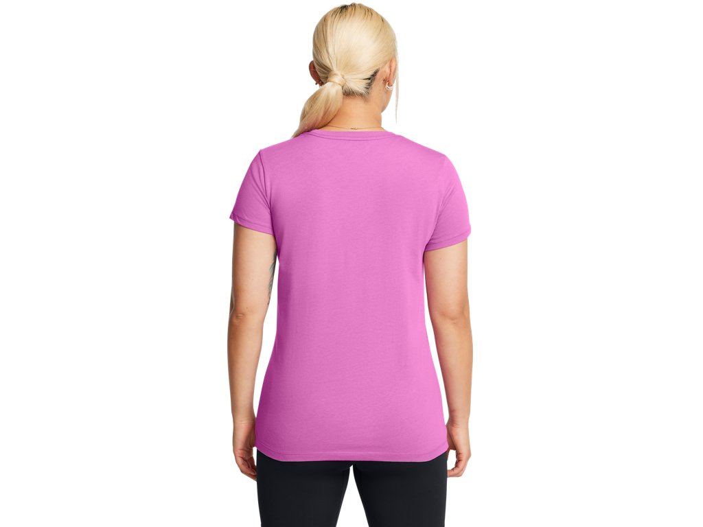 Under Armour Womens Rival Logo Short Sleeve T-Shirt - Quick-Drying Cotton Blend