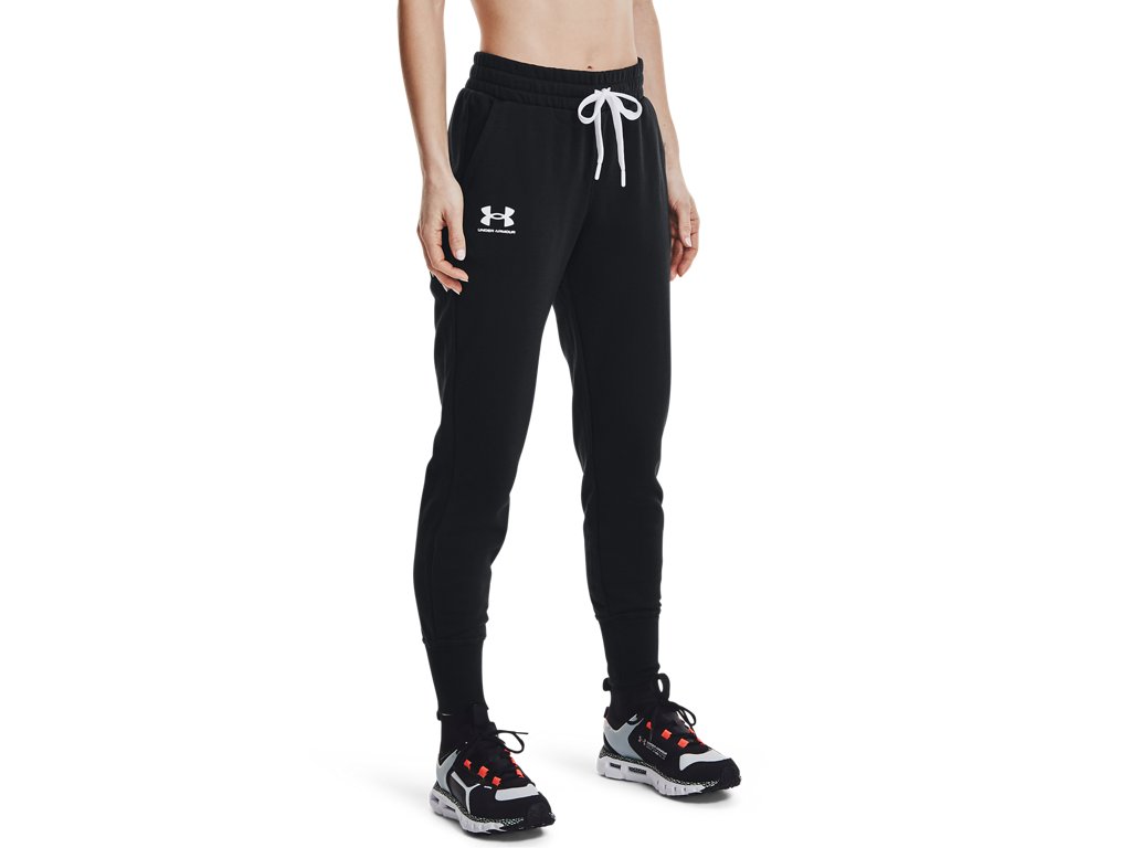 Under Armour Womens Rival Fleece Joggers - Ultra-Soft Cotton Blend