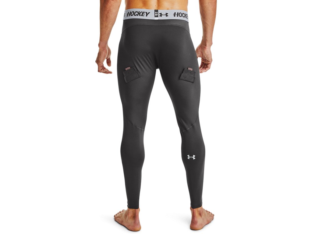 Under Armour Men's UA Hockey Compression Leggings - HeatGear Armour with Strategic Ventilation