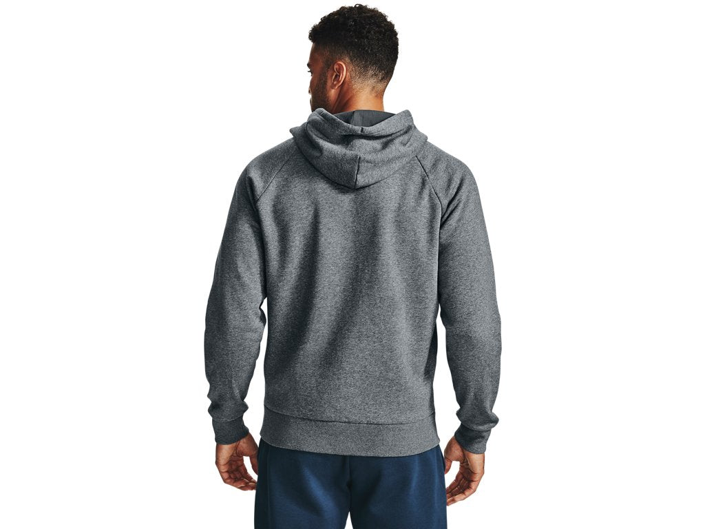 Under Armour Men's Rival Fleece Full Zip Hoodie - Ultra-Soft Mid-Weight Cotton Blend
