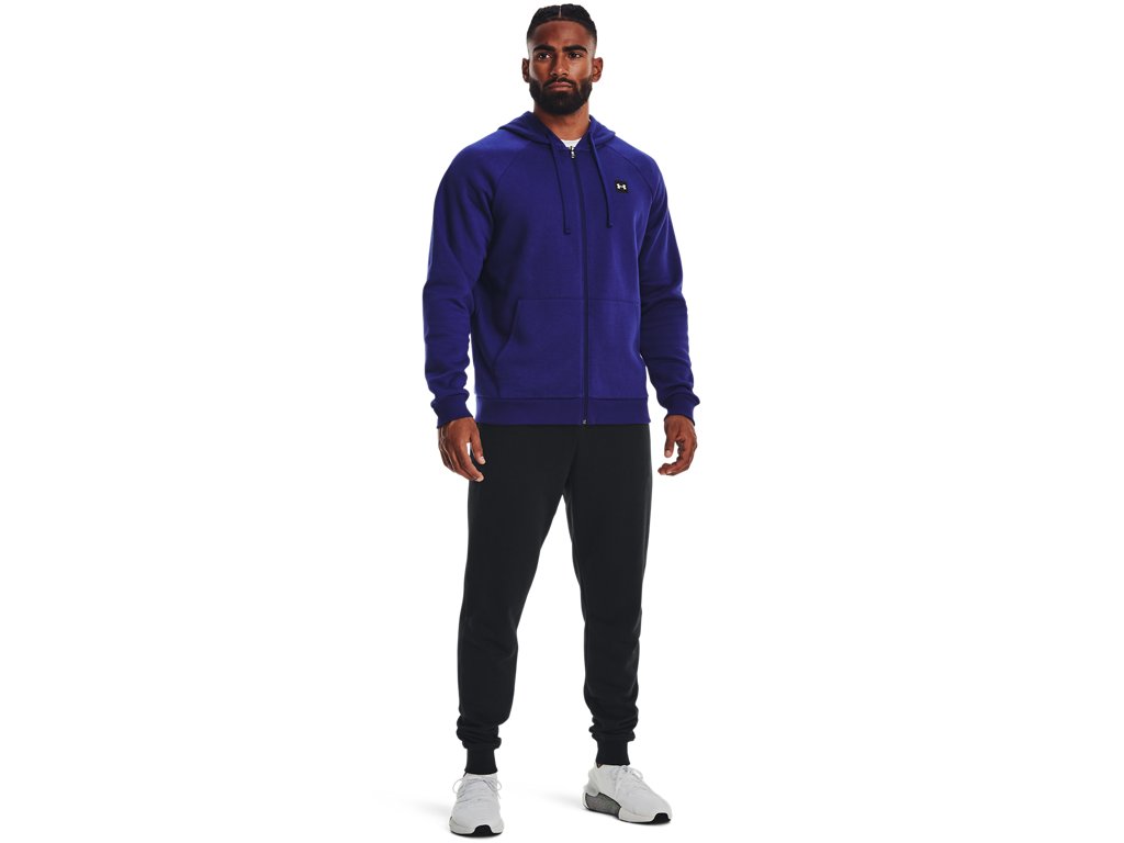 Under Armour Men's Rival Fleece Full Zip Hoodie - Ultra-Soft Mid-Weight Cotton Blend