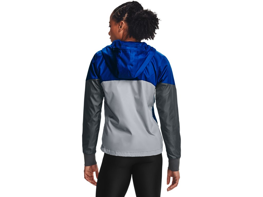 Under Armour Womens Legacy Team Windbreaker Jacket - Breathable and Water Repellent