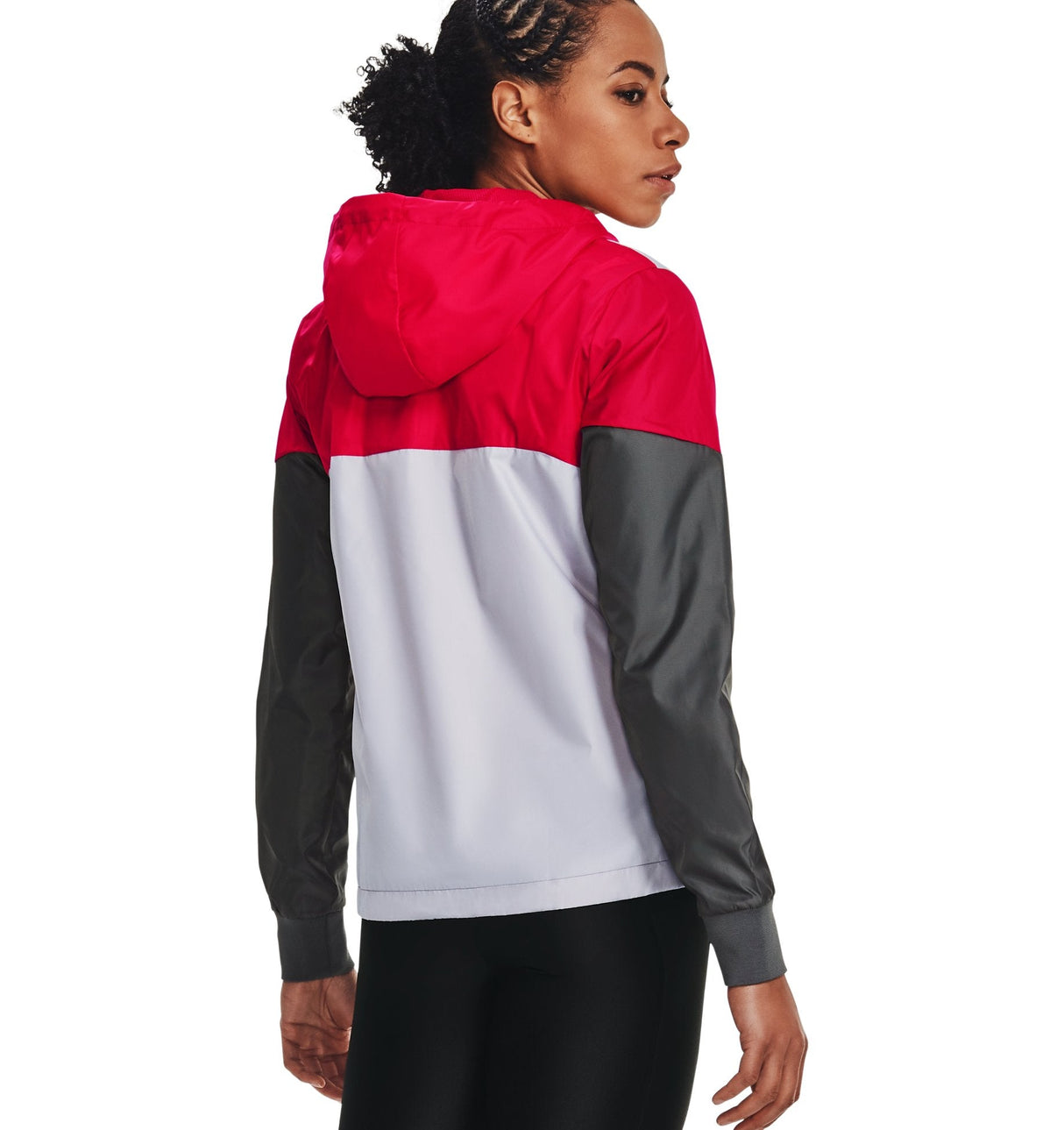 Under Armour Womens Legacy Team Windbreaker Jacket - Breathable and Water Repellent