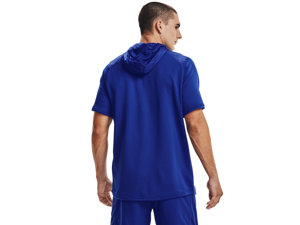 Under Armour Mens UA Command Short Sleeve Hoodie - Sweat Wicking and Heat Trapping
