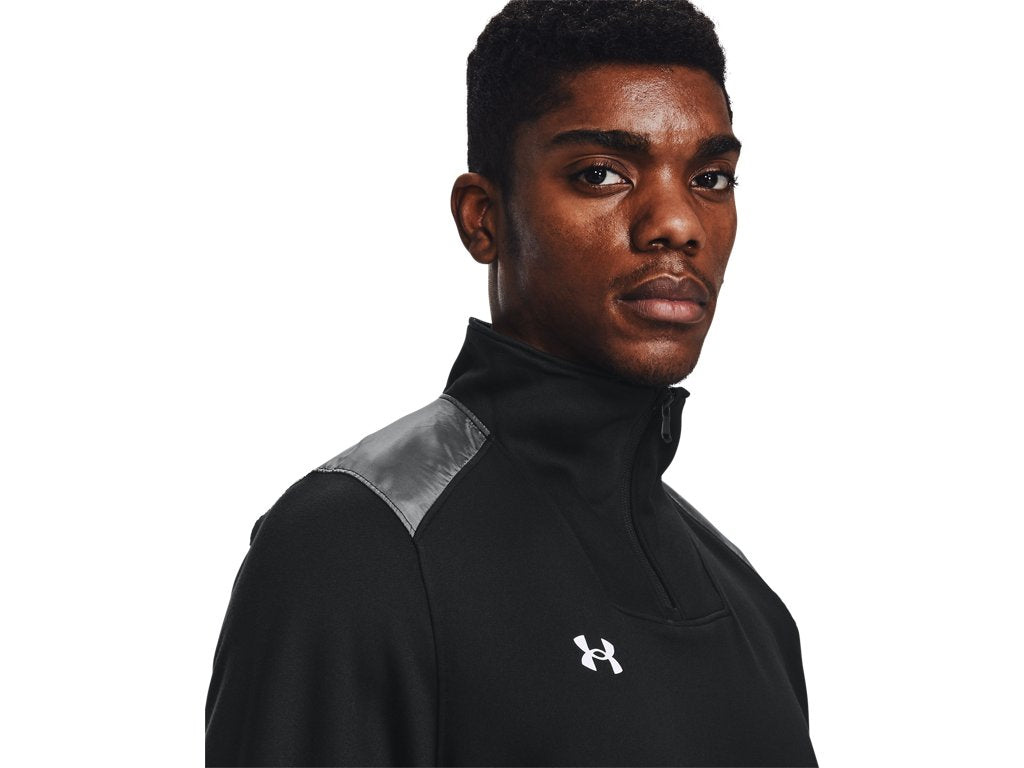 Under Armour Mens Command Quarter Zip - Quick-Dry and Heat-Trapping