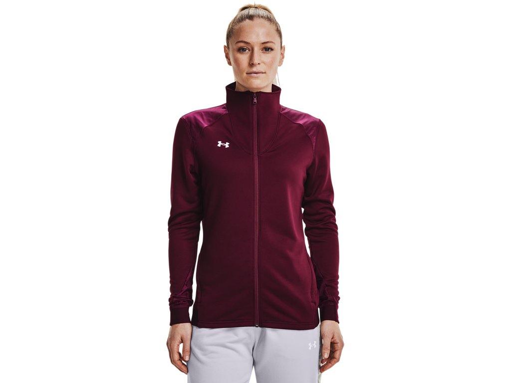 Under Armour Womens Command Warm-Up Full-Zip - Sweat-Wicking & Heat-Trapping