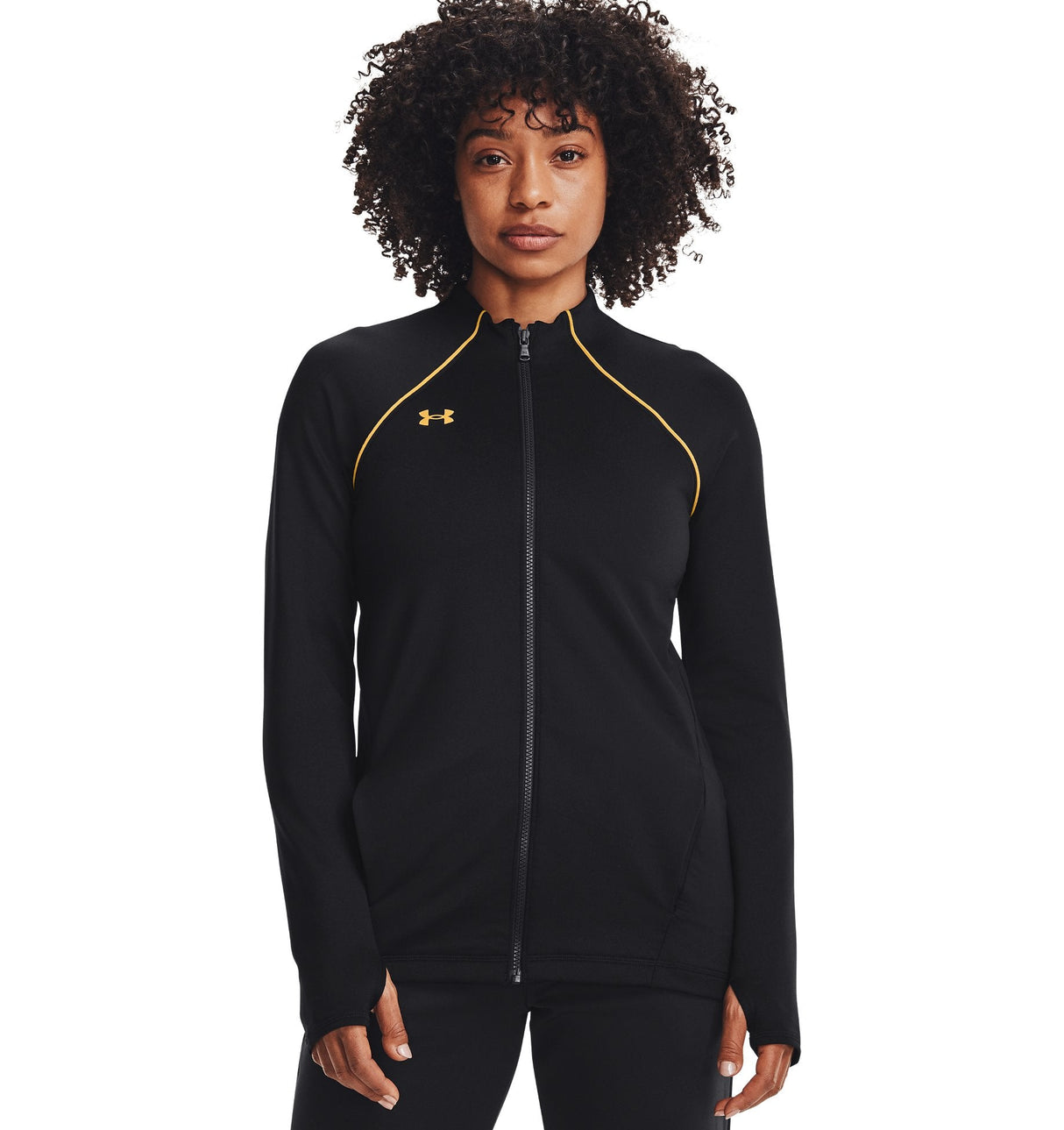 Under Armour Womens Layer Up Full-Zip Jacket - Dual-Layer ColdGear Fabric
