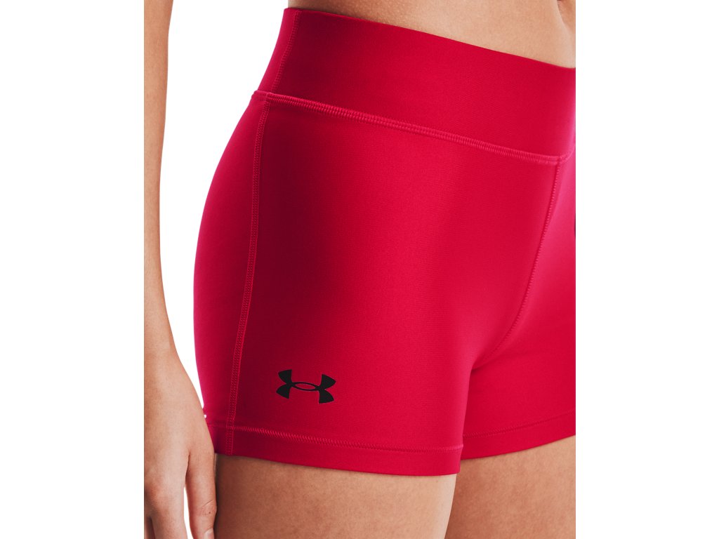 Under Armour Womens HeatGear Mid-Rise Shorty Shorts - Superior Sweat Wicking