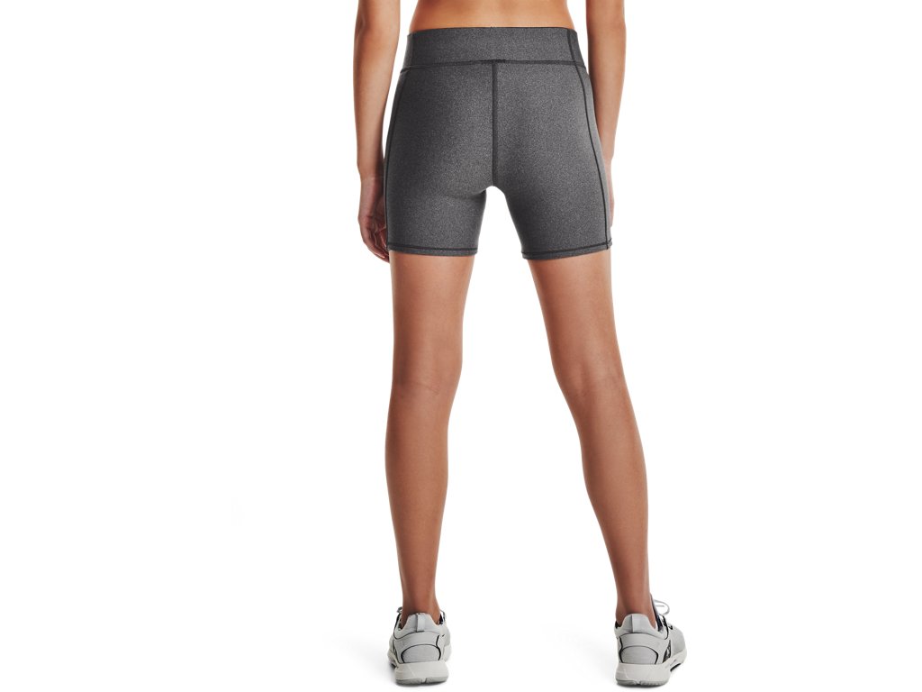 Under Armour Womens HeatGear Mid-Rise Middy Shorts - Sweat Wicking