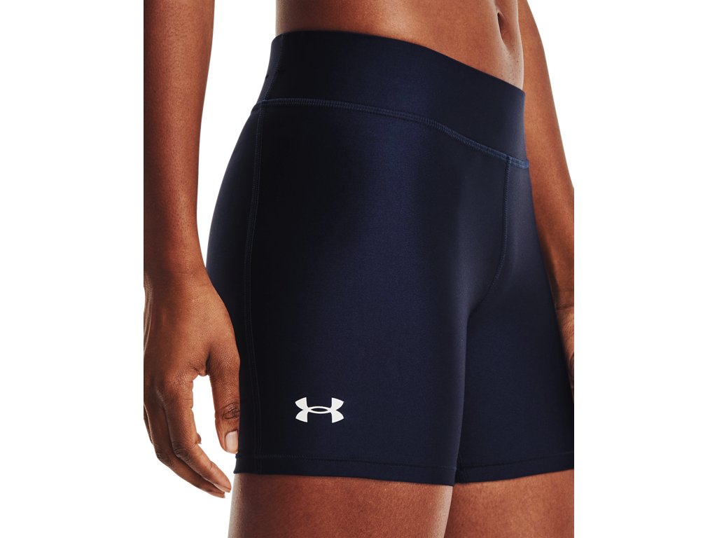Under Armour Womens HeatGear Mid-Rise Middy Shorts - Sweat Wicking