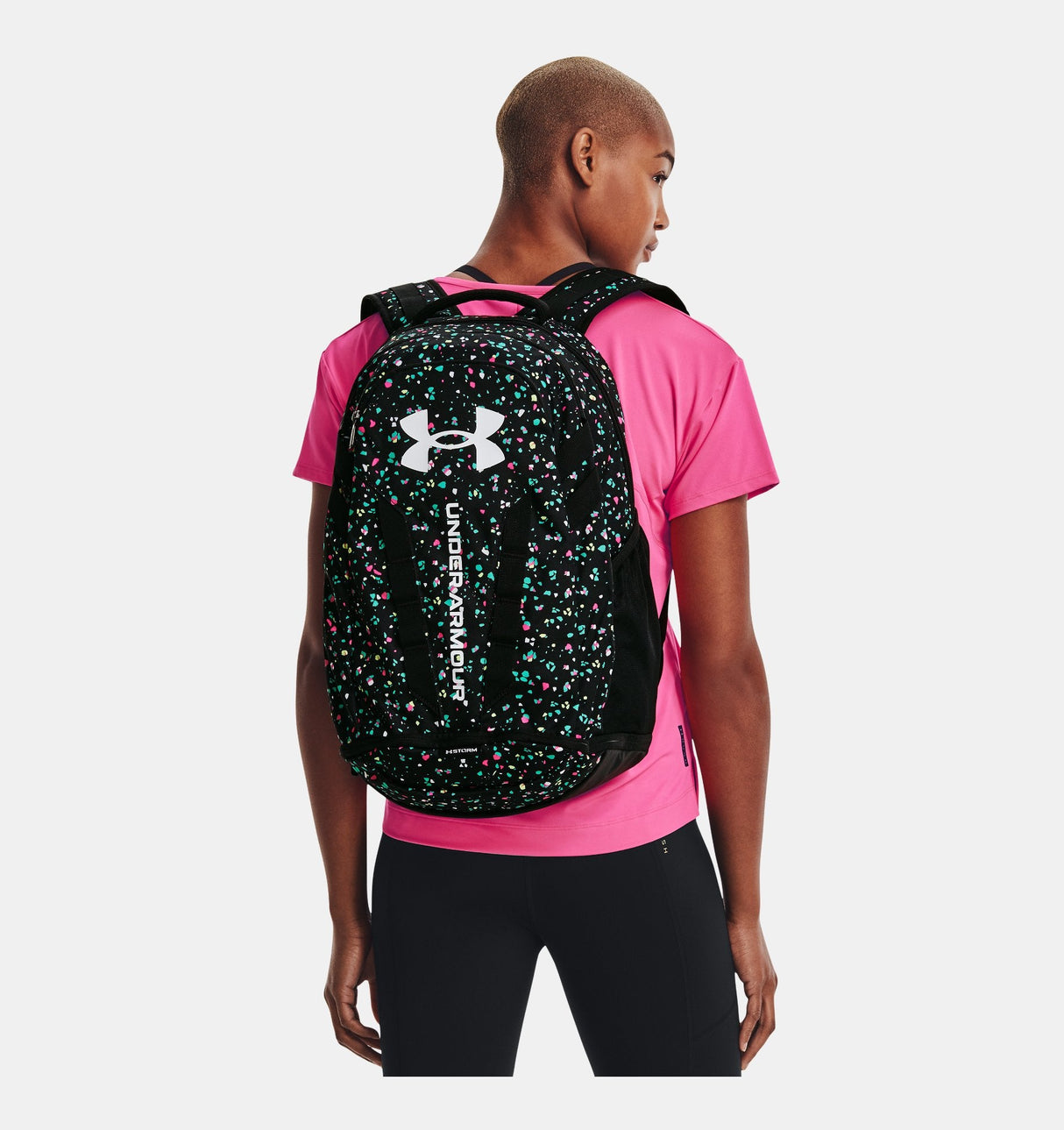 Under Armour Unisex Hustle 5.0 Backpack - Water-Repellent and Durable