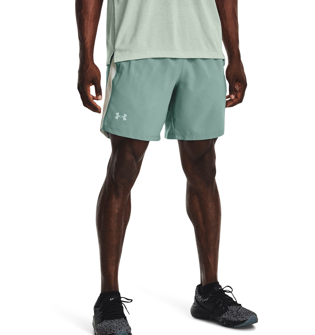 Under Armour Mens UA Launch Run 7in Shorts - Ultra-Light and Stretch-Woven Fabric