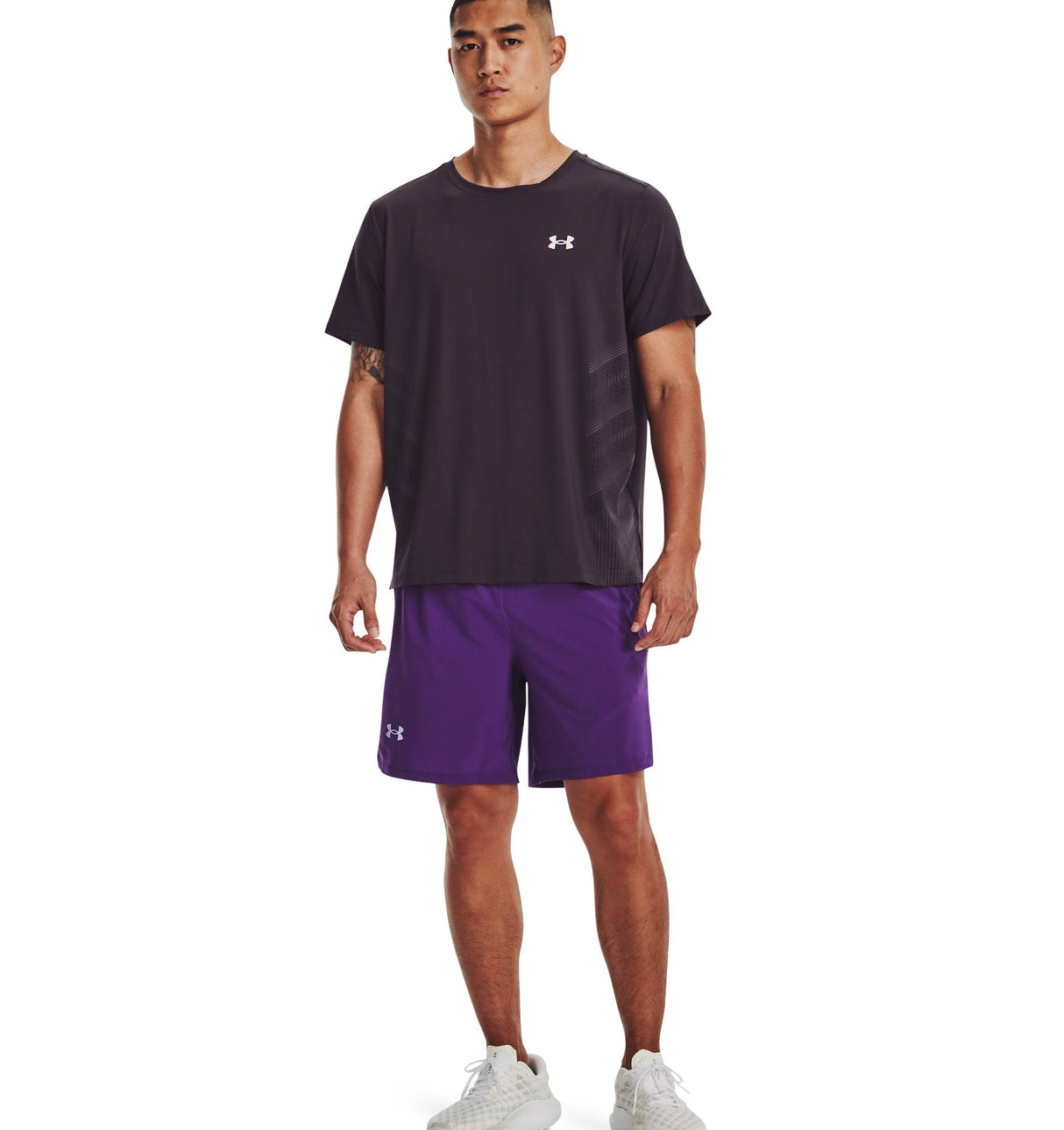 Under Armour Mens UA Launch Run 7in Shorts - Ultra-Light and Stretch-Woven Fabric