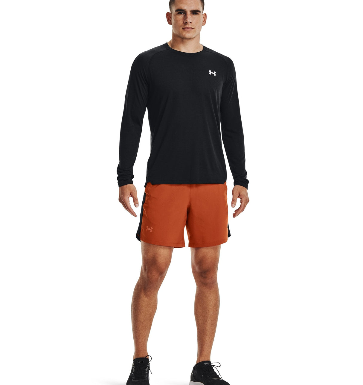 Under Armour Mens UA Launch Run 7in Shorts - Ultra-Light and Stretch-Woven Fabric