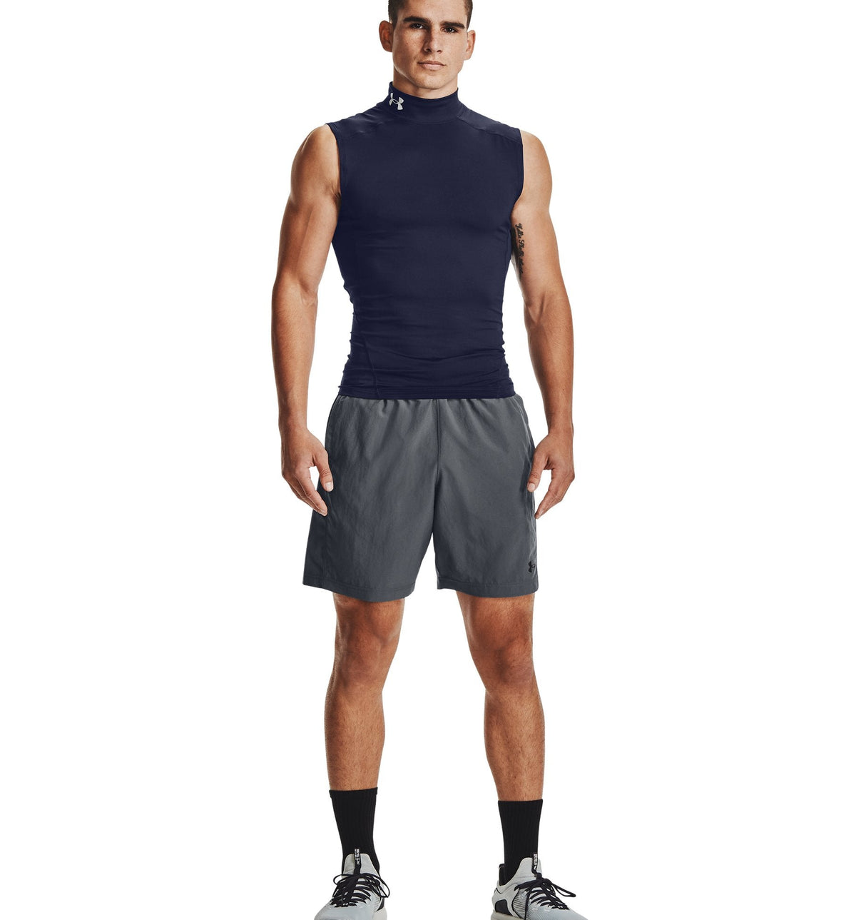 Under Armour Men's HeatGear Armour Sleeveless Mock