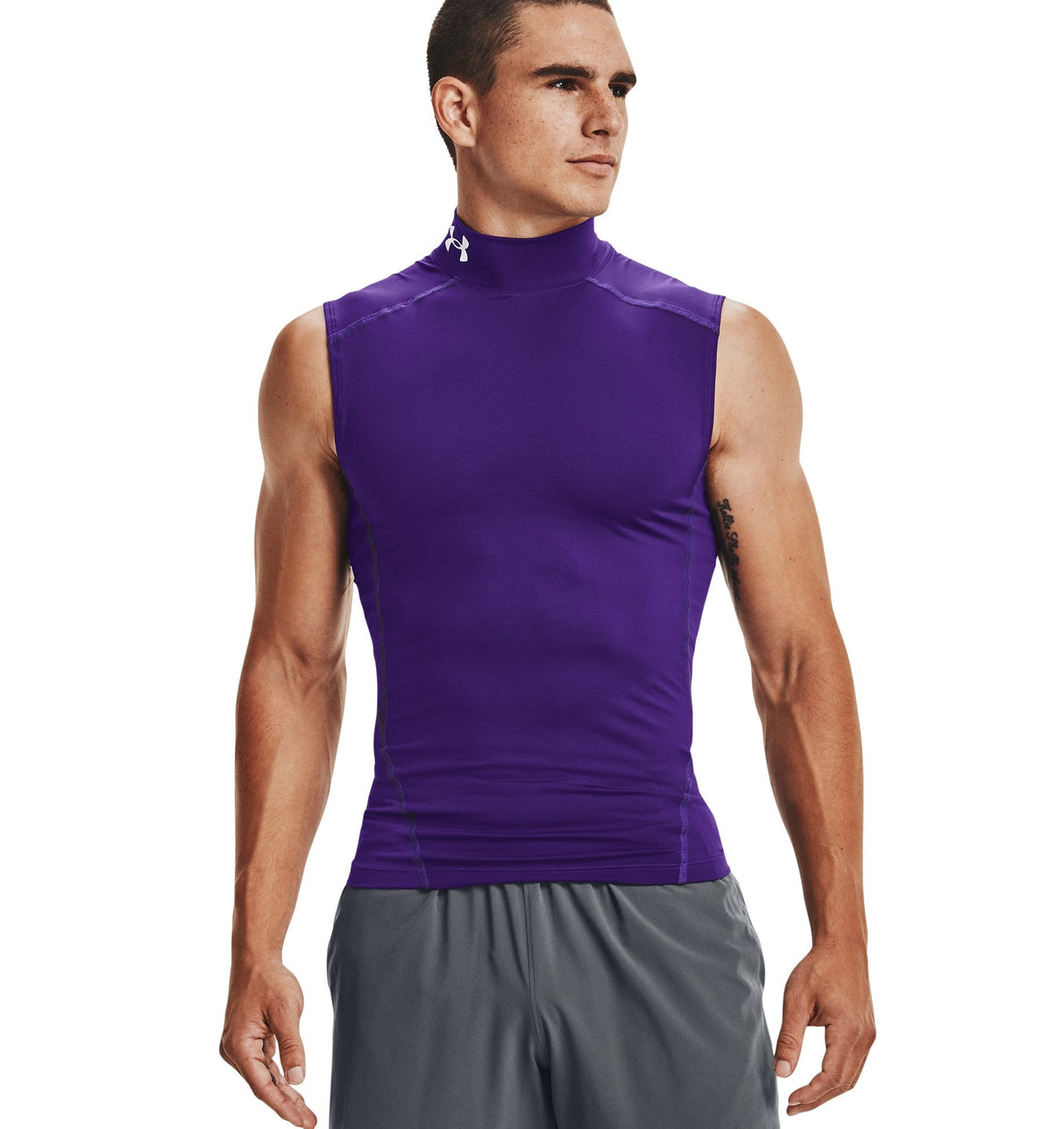 Under Armour Men's HeatGear Armour Sleeveless Mock